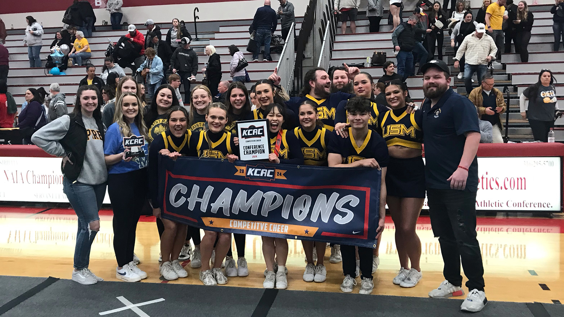 Spires Win First KCAC Championship in Program History