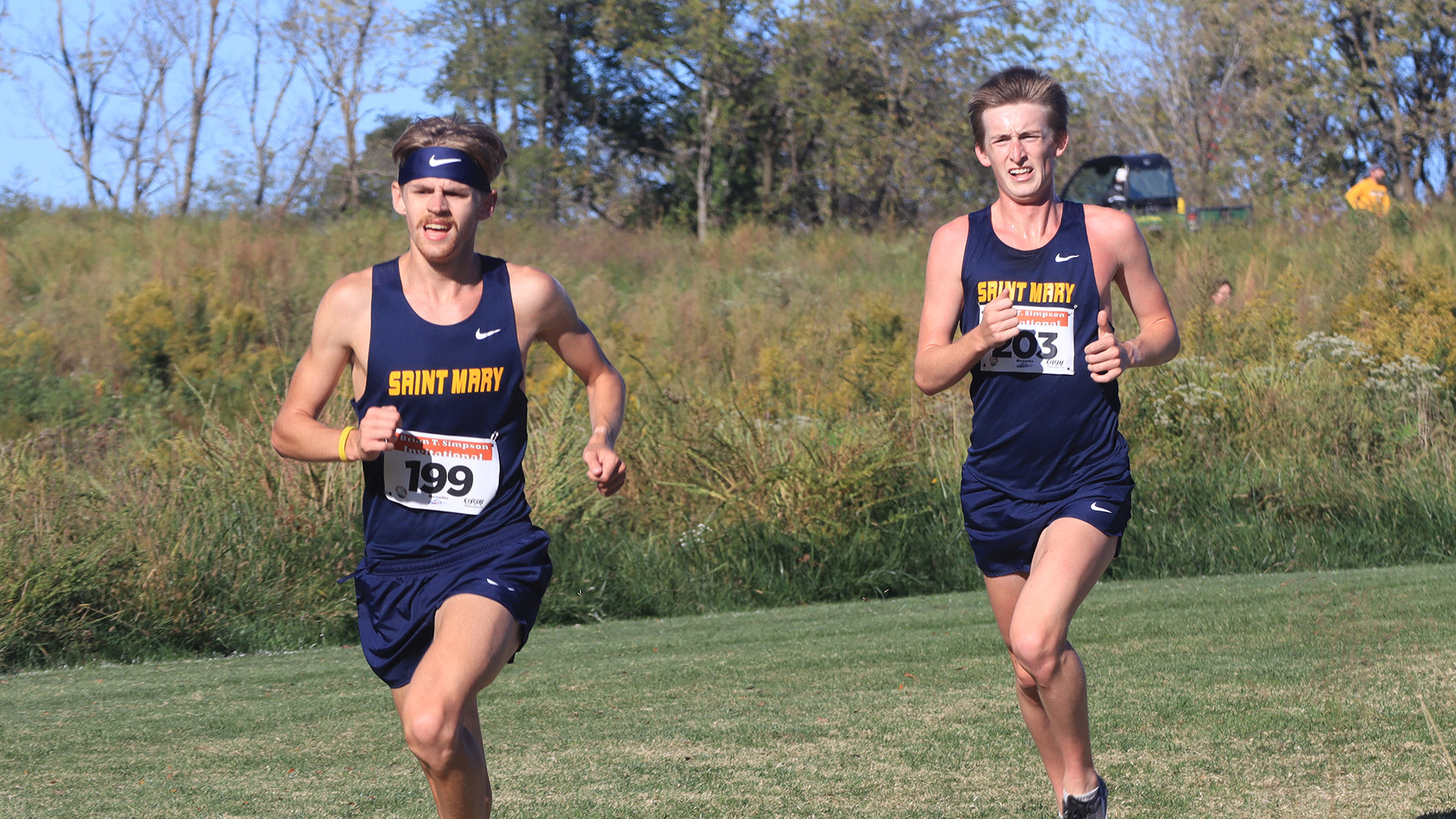 Men's Cross Country Takes First Place at Brian Simpson Invite