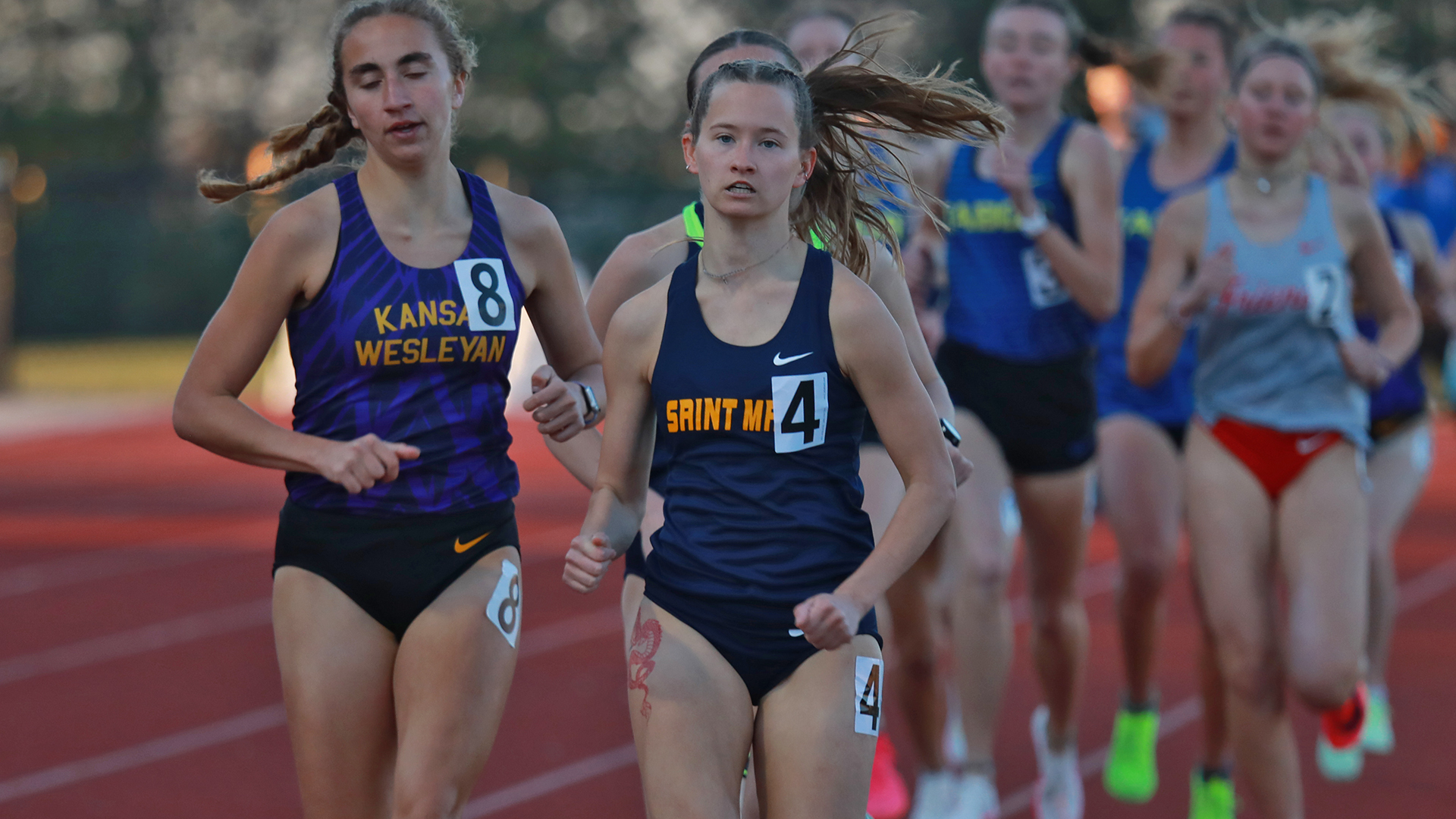 Spires Hit Multiple NAIA Standards at Day One of KU Relays